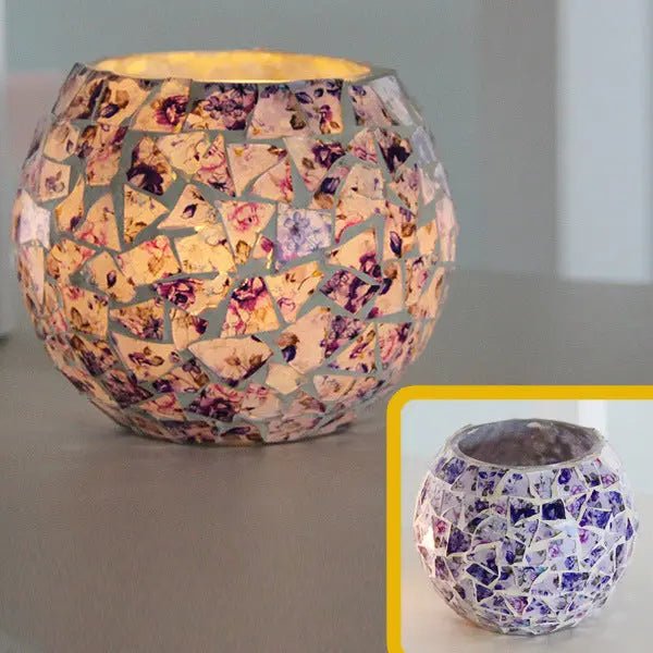 GLOWGLASS – Eleganter dekorativer Kerzenhalter aus Glas 23