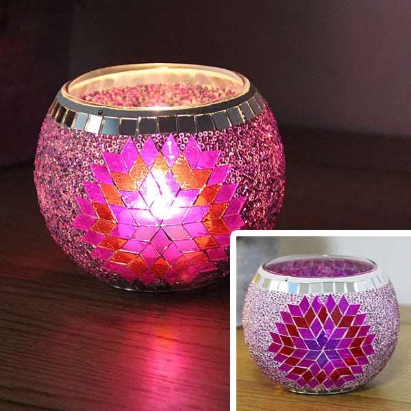 GLOWGLASS – Eleganter dekorativer Kerzenhalter aus Glas 26