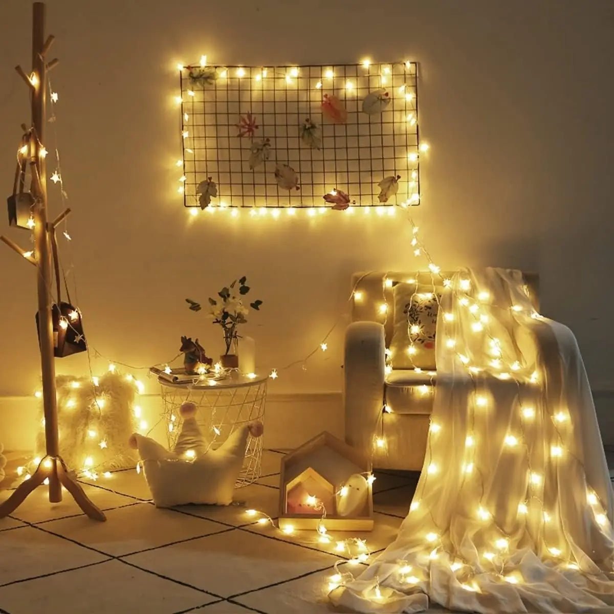 GLOWVERA – Mehrfarbige LED-Lichterkette für Partys und Heimdekoration 3