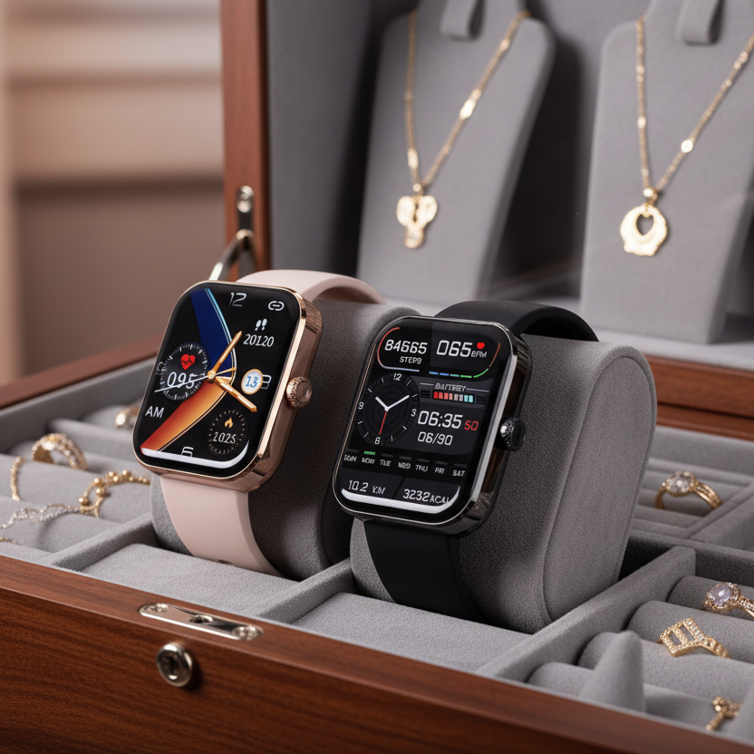 Glucose Watch – Health Watch – Pain-Free Blood Sugar Measurement & Real-Time Vital Functions