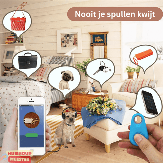 Pet Safety Locator - GPS Tracker for Pets & Valuables with App Tracking