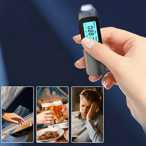 GUARDGAUGE – Sofort-Alkoholtester mit per USB aufladbarem Sensor und 3-Sekunden-Ergebnissen 2