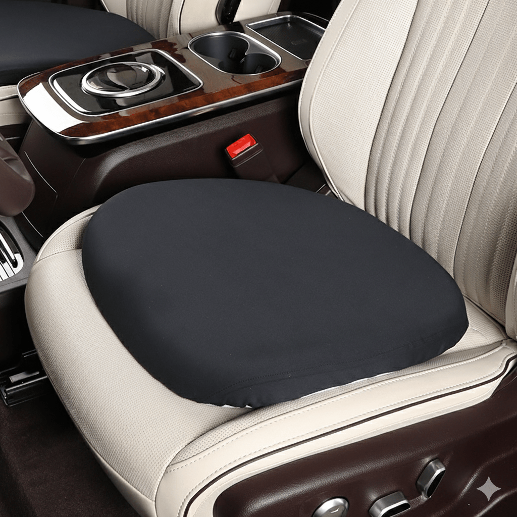 CARVEMAX – Integrated Automotive Neck & Lumbar Support made of Memory Foam
