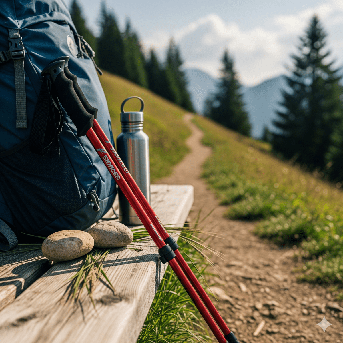 Pathfinder Trekking Poles – Adjustable Hiking Poles For Stability & Comfort
