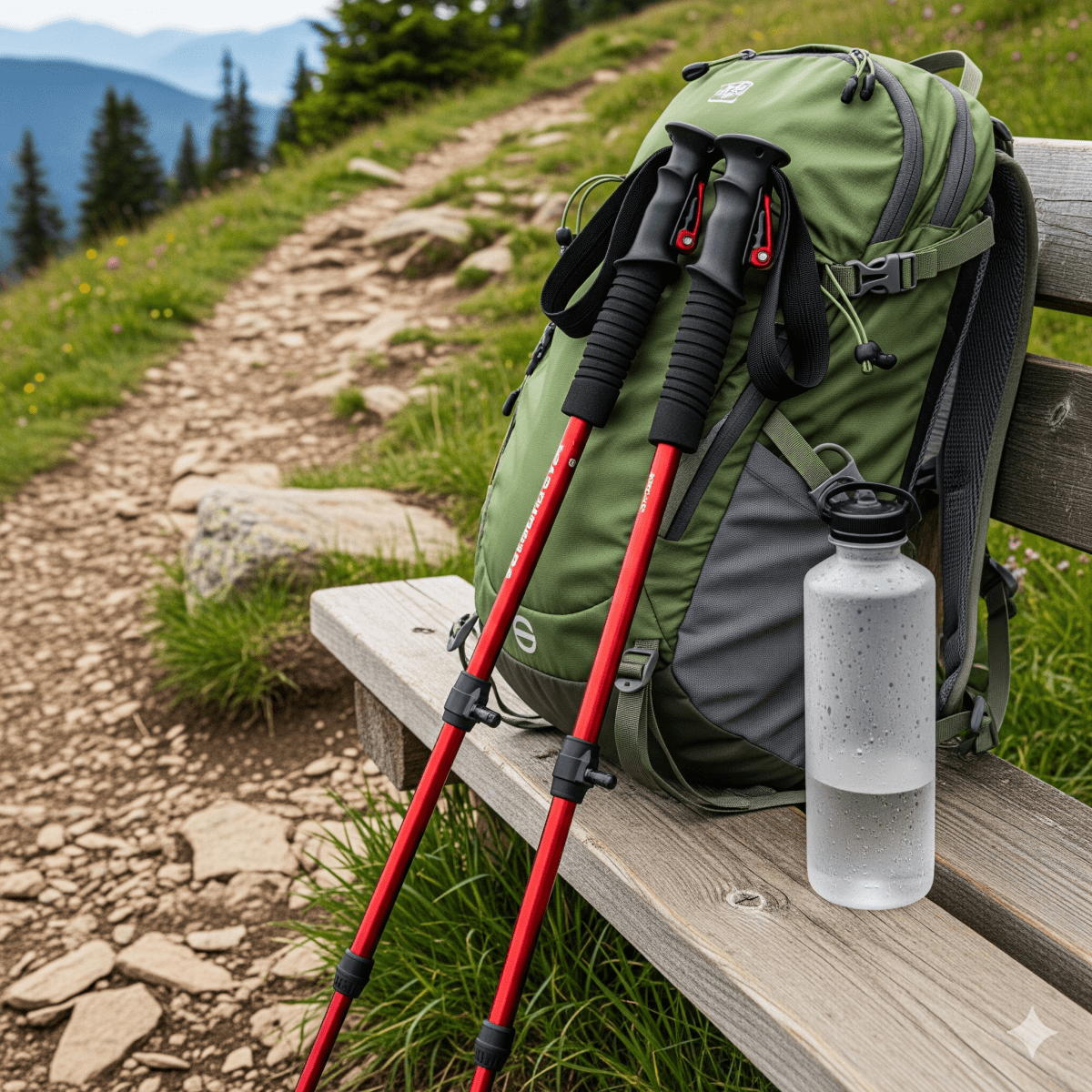 Pathfinder Trekking Poles – Adjustable Hiking Poles For Stability & Comfort