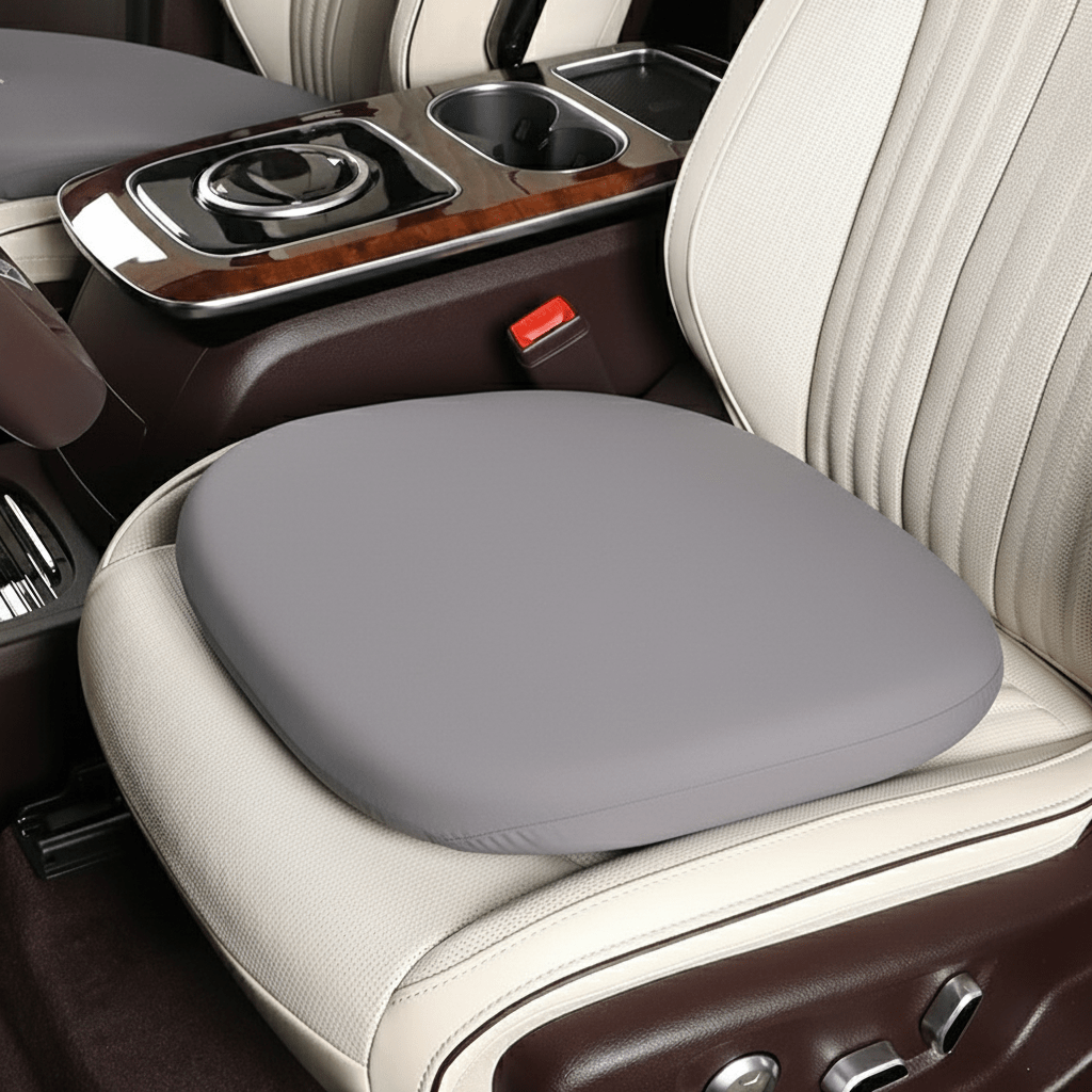 CARVEMAX – Integrated Automotive Neck & Lumbar Support made of Memory Foam