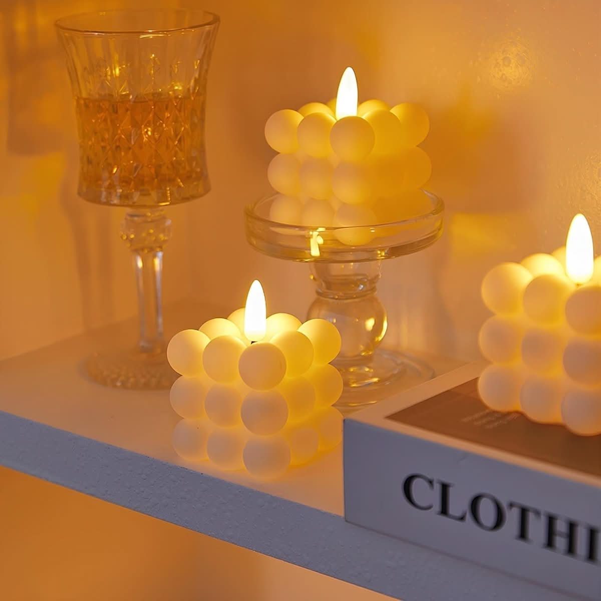 Glimmer Flickering – LED Candles with Flickering Effect in Various Designs
