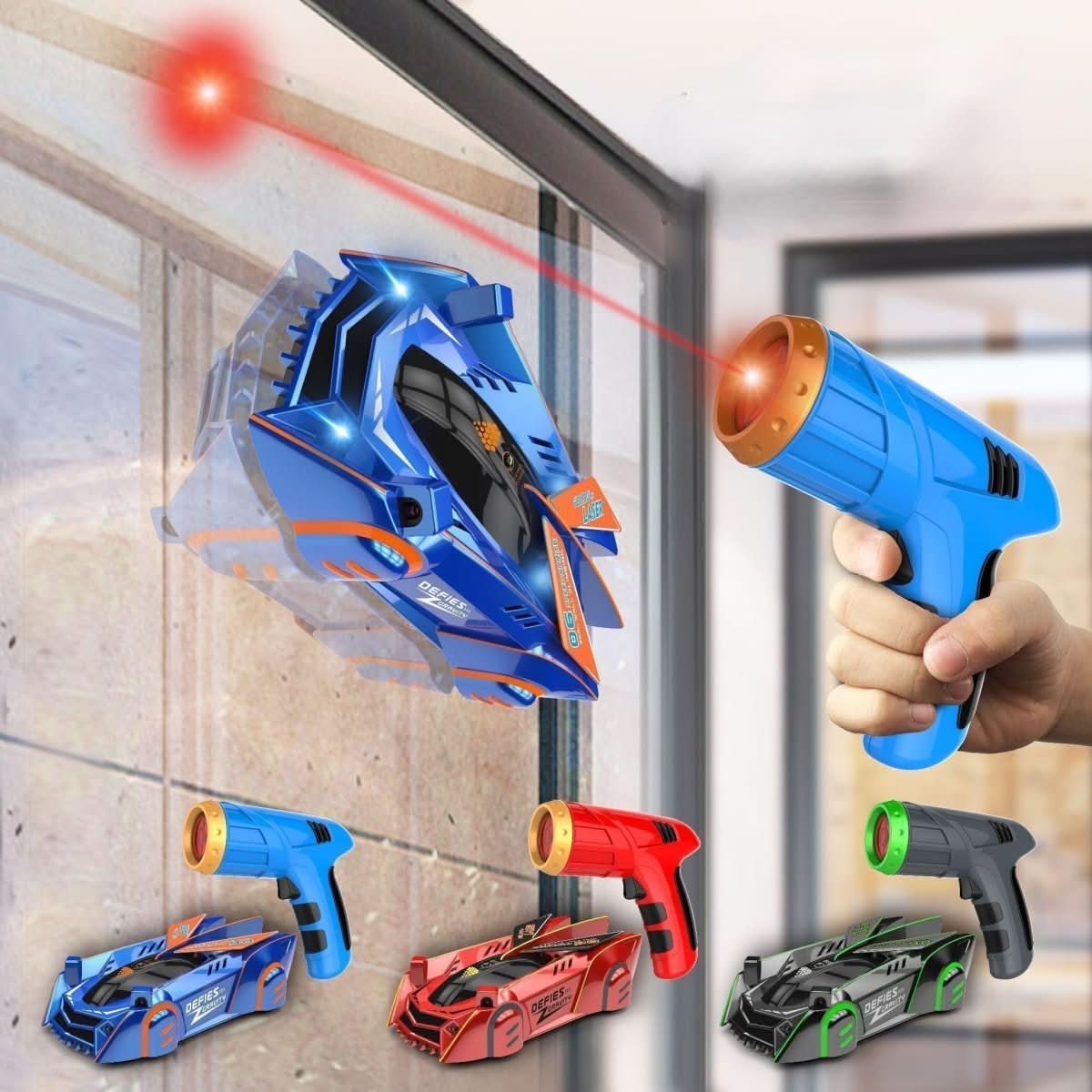 GravitationRaser – Laser-Guided Wall Climbing RC Car