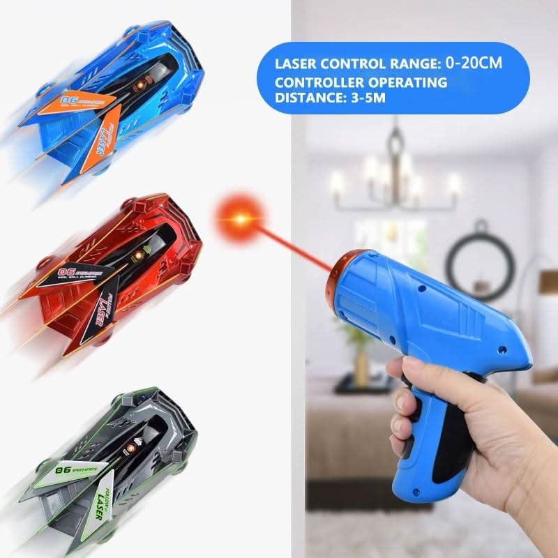 GravitationRaser – Laser-Guided Wall Climbing RC Car