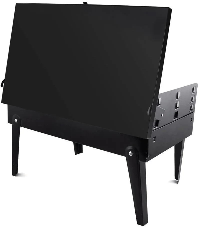 GrillPartner Faltbar – Faltbarer Stahlgrill Für Mobiles Grillparty & Spontanes Grillvergnügen