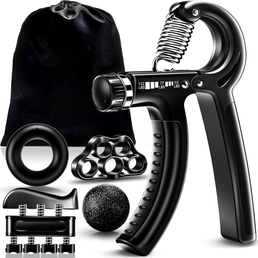 Griffmeister – Adjustable Hand Strengthener Set for Grip Strength & Forearm Training