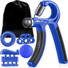 Griffmeister – Adjustable Hand Strengthener Set for Grip Strength & Forearm Training