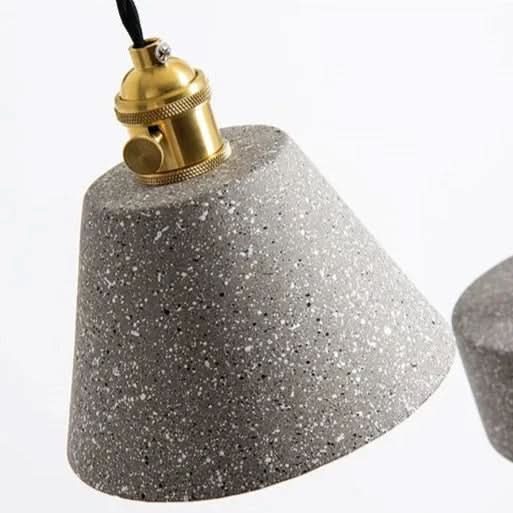 NAELLE Terrazzo Pendant Light with Industrial Charm and Modern Design