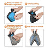 PAWPICK Pooper Scooper - Portable Dog Poop Scooper with Clamp & One-Handed Operation