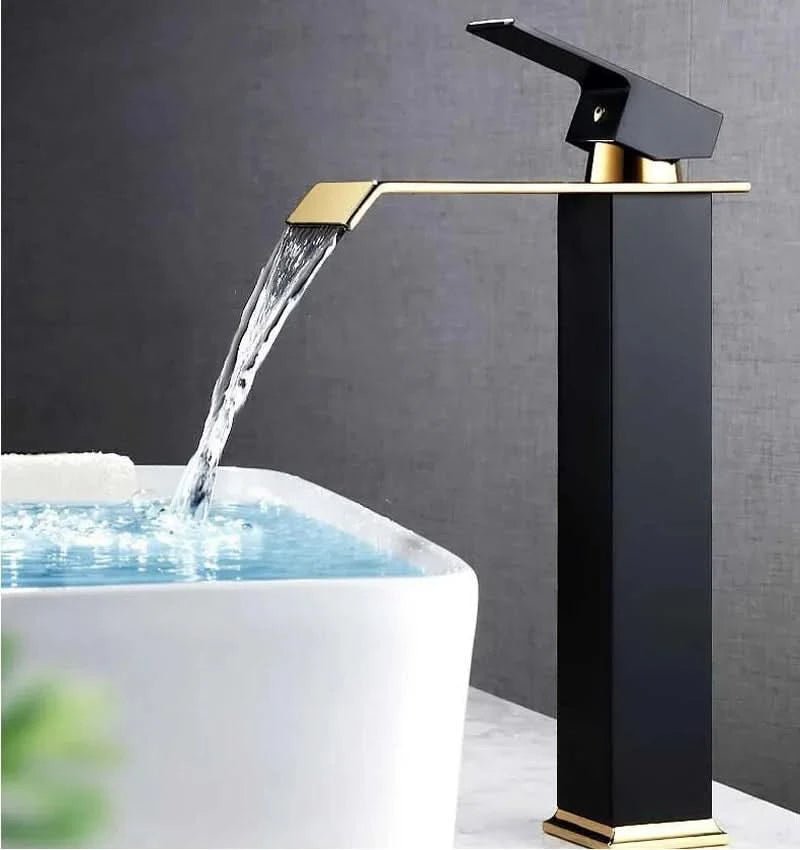 CALYRA Elegant Gold-Toned Flow Faucet