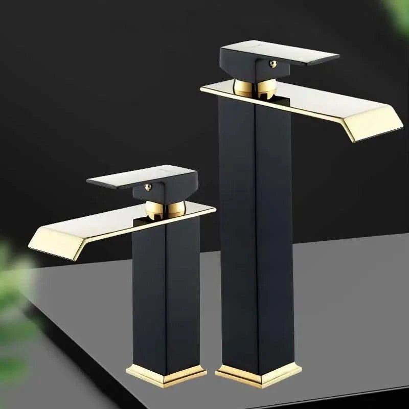 CALYRA Elegant Gold-Toned Flow Faucet