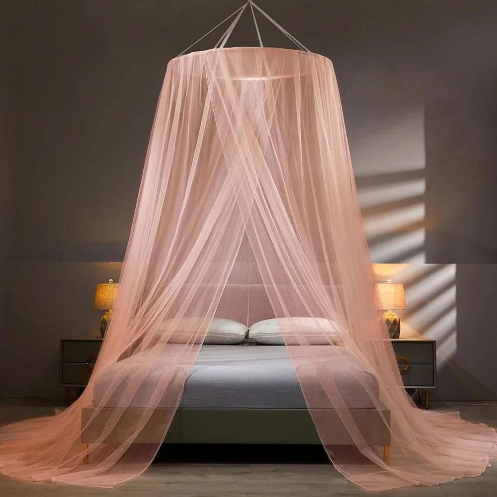 Bed Mosquito Net – Foldable Mosquito Net for Beds & Travel – Effective Insect Protection for Single & Double Beds