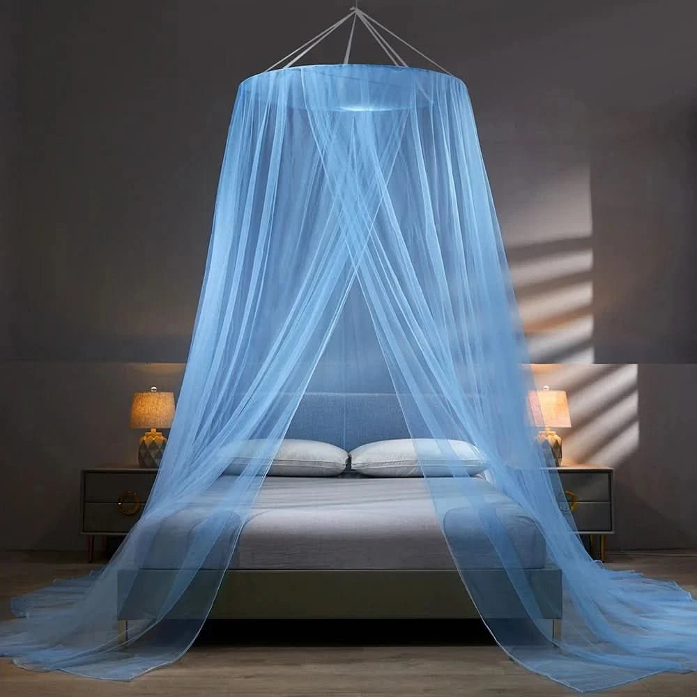 Bed Mosquito Net – Foldable Mosquito Net for Beds & Travel – Effective Insect Protection for Single & Double Beds