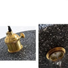 MIRELLE Pendant Lamp Terrazzo-Inspired Design With Golden Metal Accents