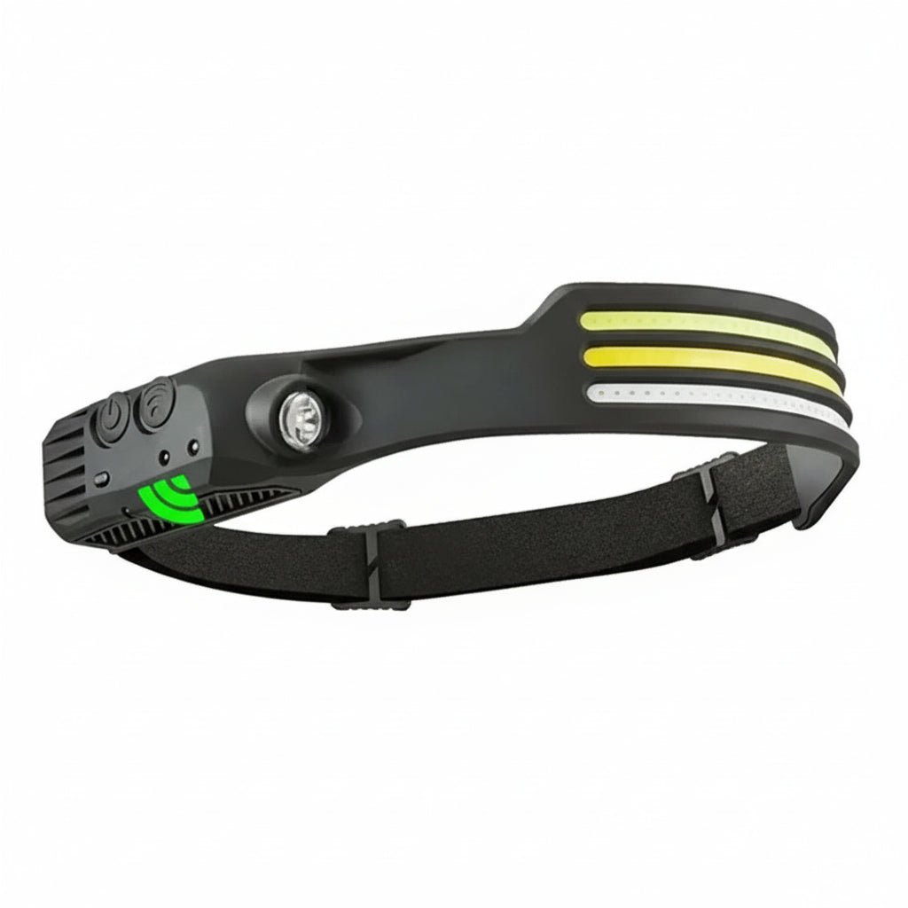 HEADFLASH – USB-wiederaufladbare LED-Stirnlampe mit 500 Lumen und 3 Modi 5
