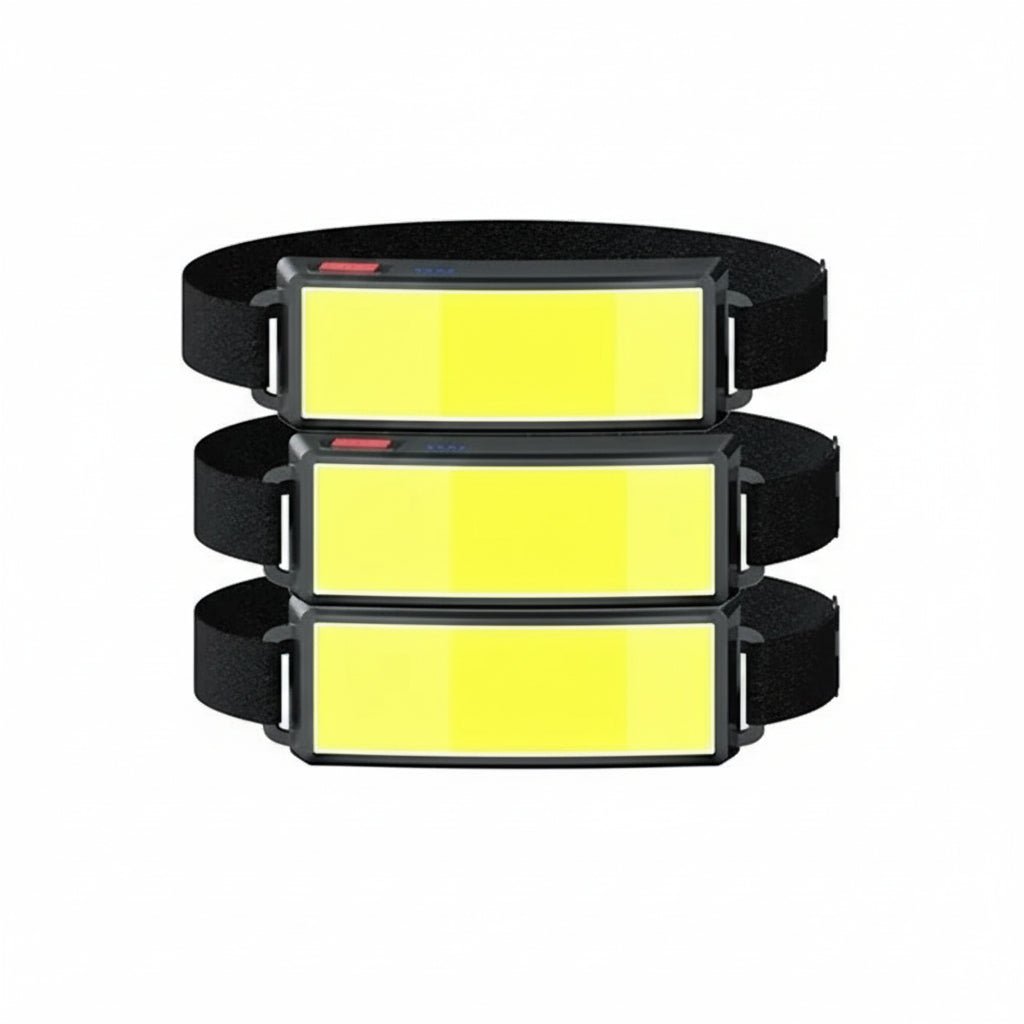 HEADFLASH – USB-wiederaufladbare LED-Stirnlampe mit 500 Lumen und 3 Modi 7