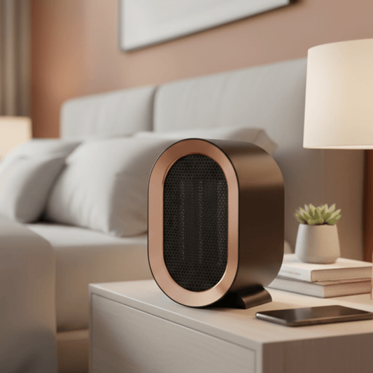 HEATCUBE – Kompakte, tragbare elektrische Heizung mit energieeffizientem Keramiklüfter 0