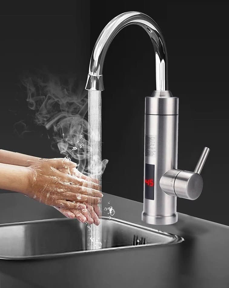 Heat Flow Electric Faucet - Instant Hot Water Directly From The Faucet