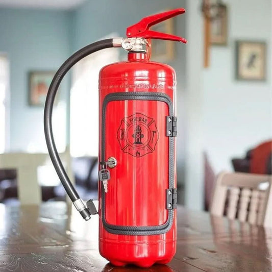 Versteckte FeuerBar – Versteckte Mini-Bar Im Feuerlöscher-Design Für Stilvolle Getränkeaufbewahrung