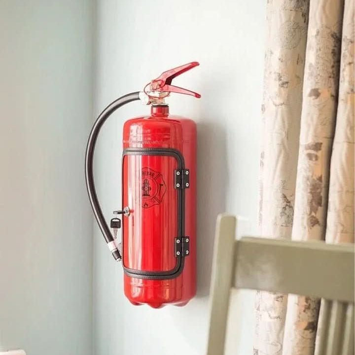 Versteckte FeuerBar – Versteckte Mini-Bar Im Feuerlöscher-Design Für Stilvolle Getränkeaufbewahrung