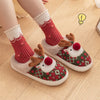 HOLISTEP – Weihnachtshausschuhe mit Stickerei und rutschfester PVC-Sohle 6