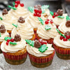 HOLLYBELLS – Weihnachtliche Silikonform mit Stechpalmenblättern und Glöckchen für Fondant und Schokolade 7