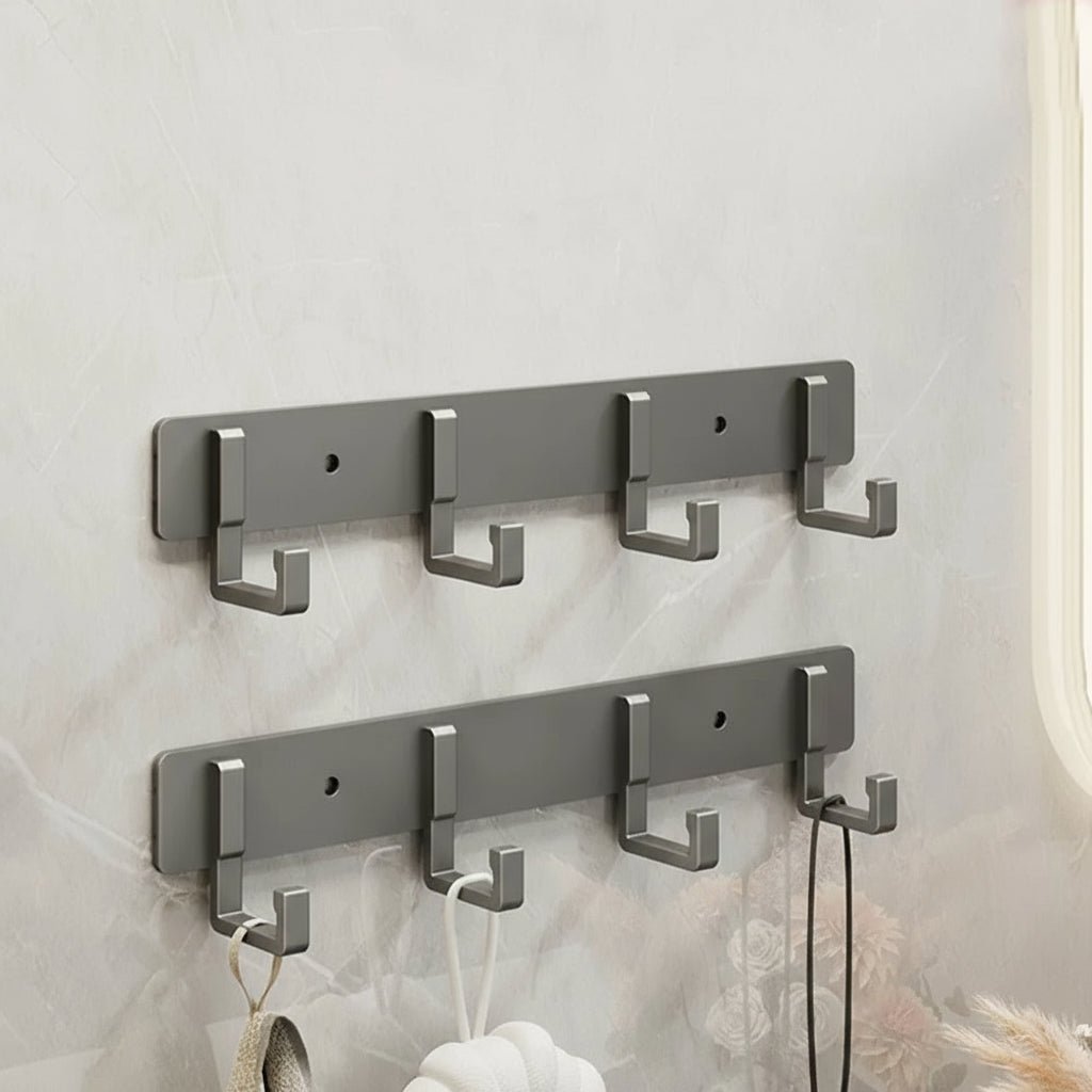 HOOKSMITH – Stabile Wandgarderobe mit schwarzen Haken 12
