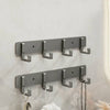 HOOKSMITH – Stabile Wandgarderobe mit schwarzen Haken 12