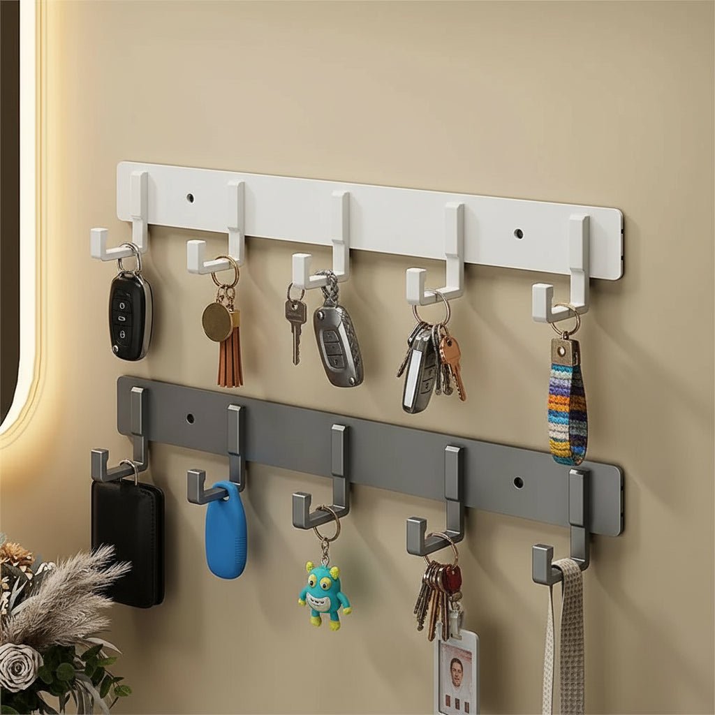 HOOKSMITH – Stabile Wandgarderobe mit schwarzen Haken 2