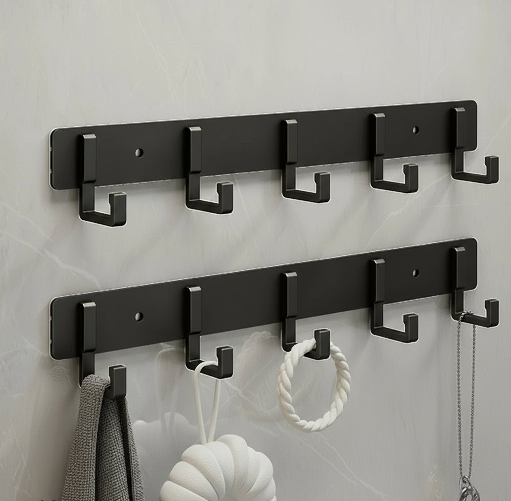 HOOKSMITH – Stabile Wandgarderobe mit schwarzen Haken 20