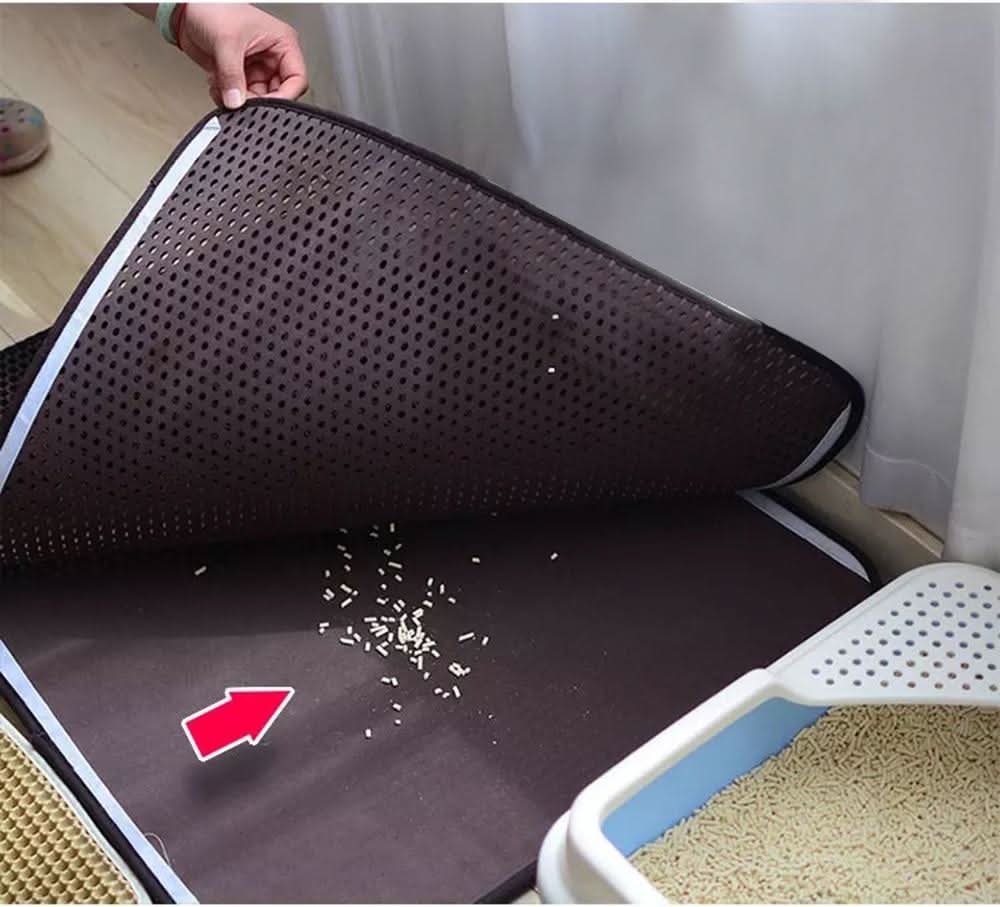 Cat Litter Mat – Honeycomb Litter Trapper Mat for Clean Floors