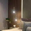 ELYISIA Double Geometric Cylindrical Brass Pendant Light Modern Lighting Living Room