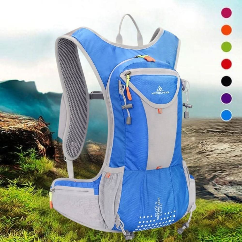 Wasserfluss Rucksack – Ultraleichter Trinkrucksack mit 2L-System Stauraum für Freiluft-Touren
