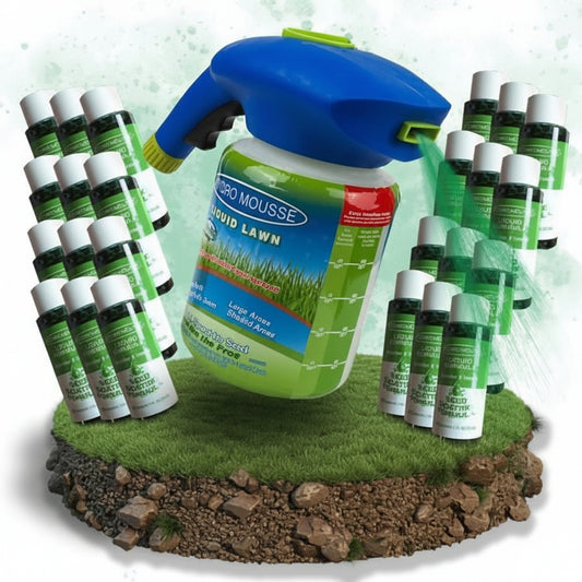 Hydro Moos Pro – Sprühgerät für Gleichmäßige & Effiziente Rasenaussaat