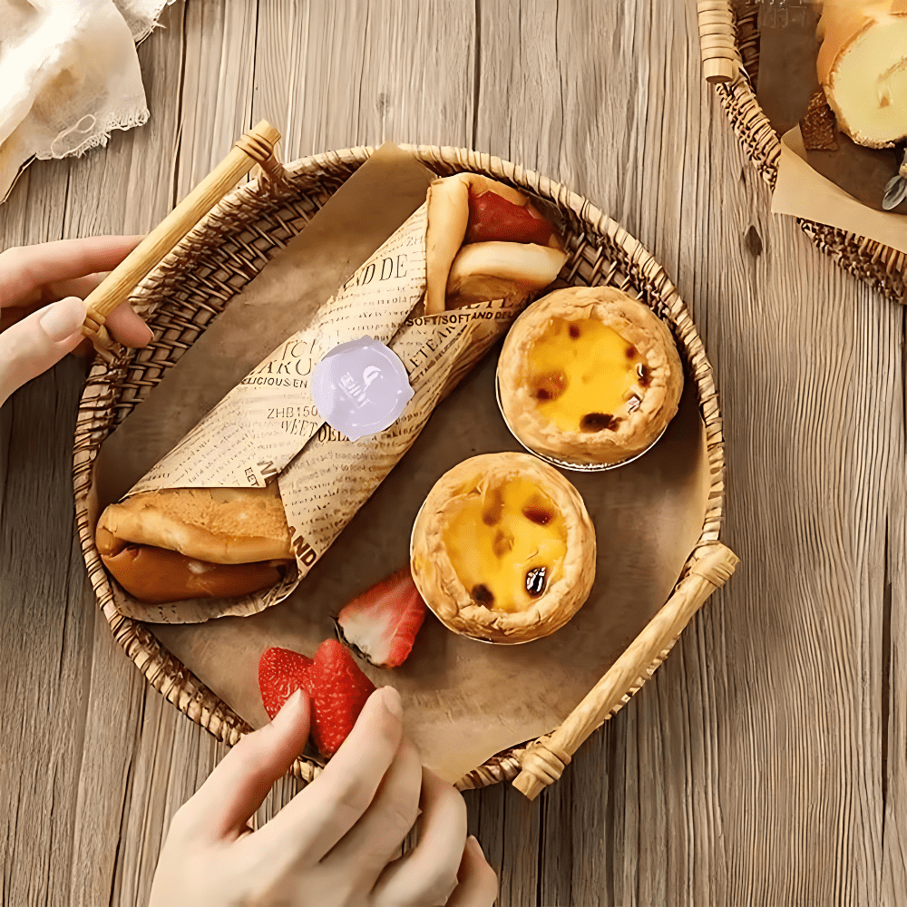 RattaTray – Handcrafted Rattan Serving Tray