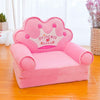 Velvetnest Children's Bench - Foldable Children's Bench with Soft Velvet and Foam