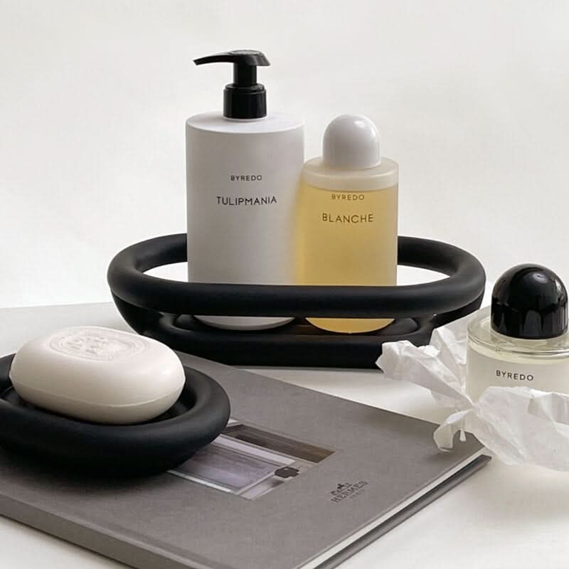 LUXDISH – Abstract Soap Dish and Bathroom Shelf