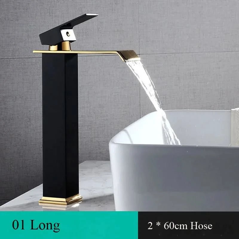 CALYRA Elegant Gold-Toned Flow Faucet