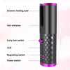Cordless Curling Styling Device – Cordless Curler for Shiny, Long-Lasting Curls
