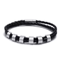 STRAVERO - Men's Braided Bracelet with Personalized Name Beads