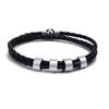 STRAVERO - Men's Braided Bracelet with Personalized Name Beads