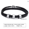 STRAVERO - Men's Braided Bracelet with Personalized Name Beads