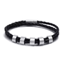 STRAVERO - Men's Braided Bracelet with Personalized Name Beads