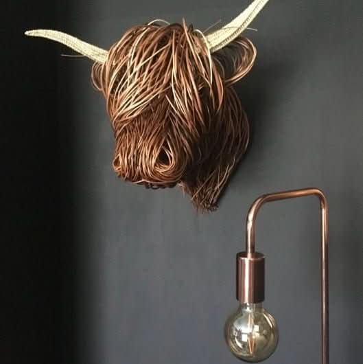 RusticAura – Rustic Cow Head Wall Decor For a Unique Home