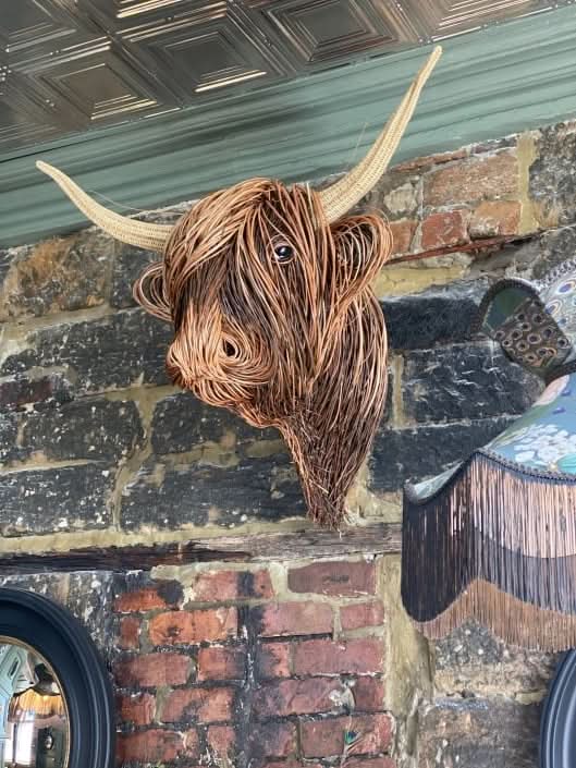RusticAura – Rustic Cow Head Wall Decor For a Unique Home